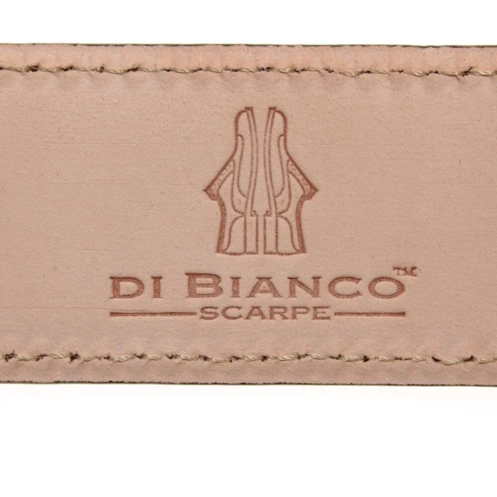 Di Bianco NWT Cut to Size Dress Belt In Solid Brown Suede Leather One Size